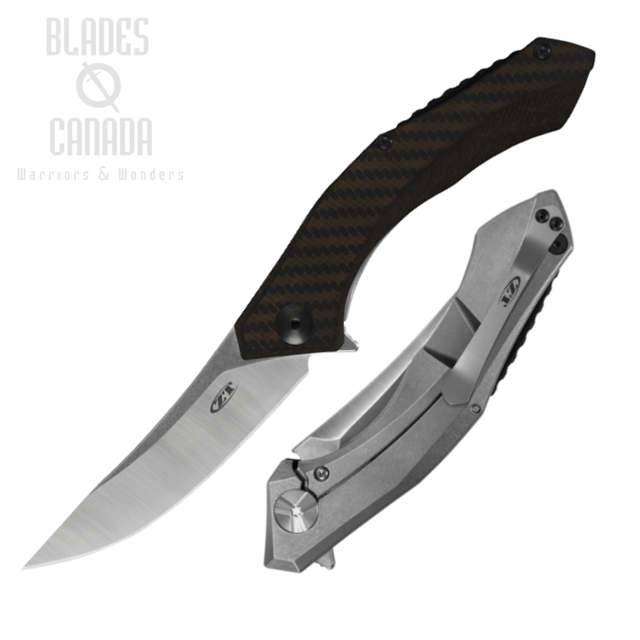 Zero Tolerance Sinkevich 0460 Flipper Framelock Knife, S35VN Two-Tone, Titanium/CF, ZT0460 Zero Tolerance Sinkevich 0460 Flipper Framelock Knife, S35VN Two-Tone, Titanium/CF, ZT0460